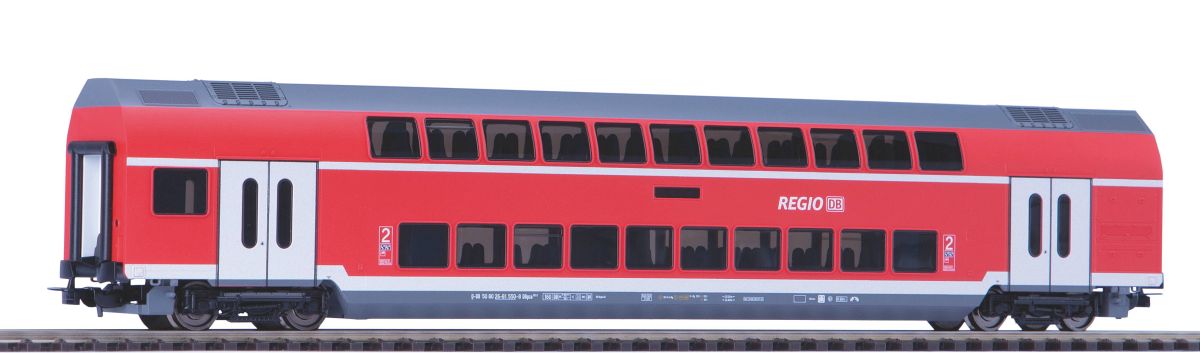 Piko H0 (1:87) 58803 - Doppelstockwagen 2. Klasse DB Regio VI | Modellbahn | Modelleisenbahn