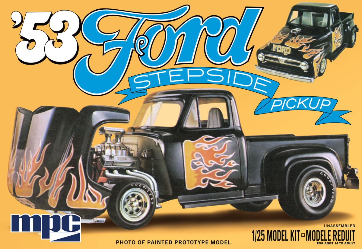 Round2 591007 - 1/25 1953 Ford Pickup Flip-Nose | Modellbau
