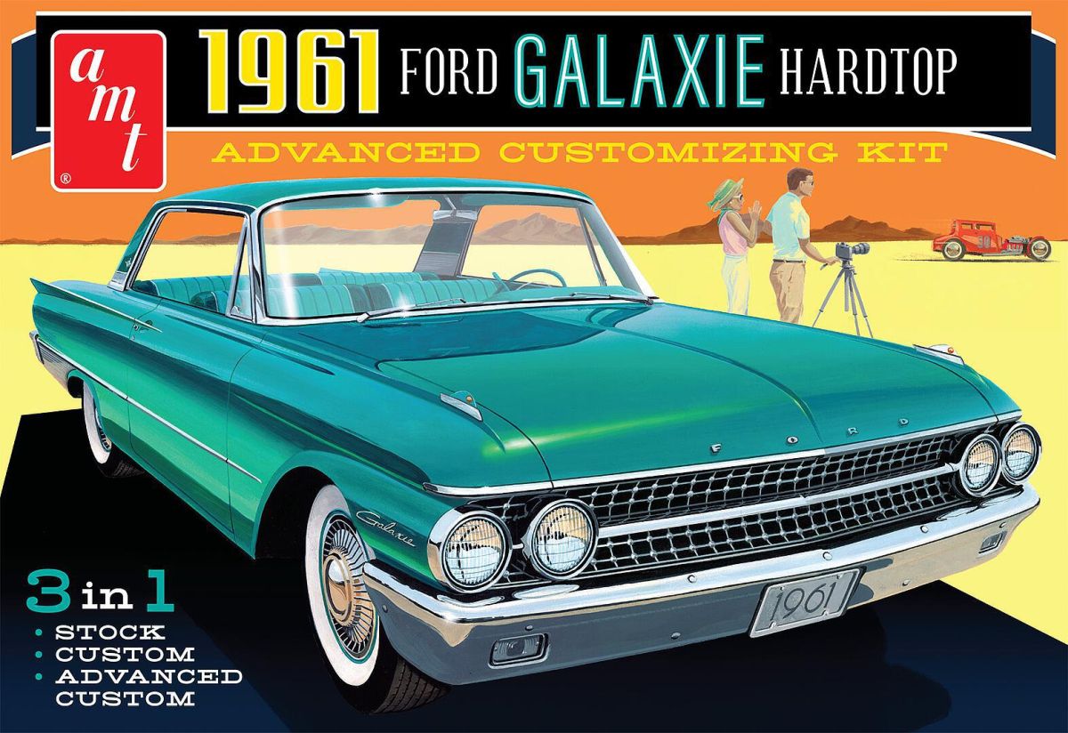Round2 591430 - 1/25 1961 Ford Galaxie Hardtop | Modellbau