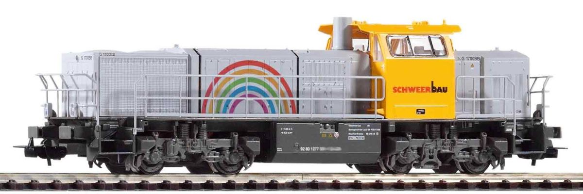 Piko H0 (1:87) 59177 - Diesellok G 1700 Schweerbau VI | Modellbahn | Modelleisenbahn