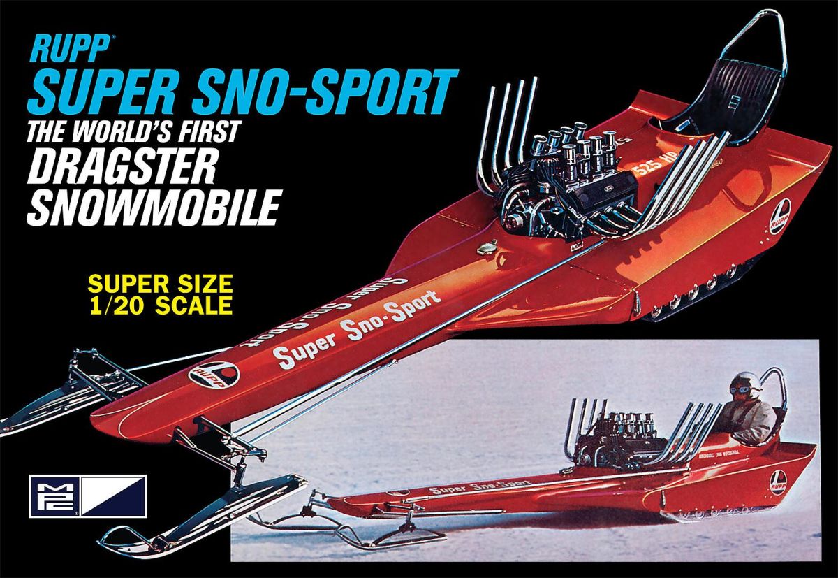 Round2 592961 - 1/20 Rupp Super Sno-Sport Snow Dragster | Modellbau