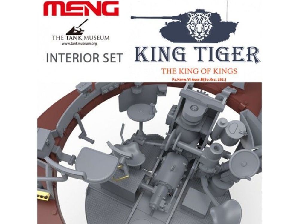MENG-Model SPS-037 - 1:35 German Heavy Tank Sd.Kfz.182 King Tiger (Henschel Turret)Interior Set | Modellbau