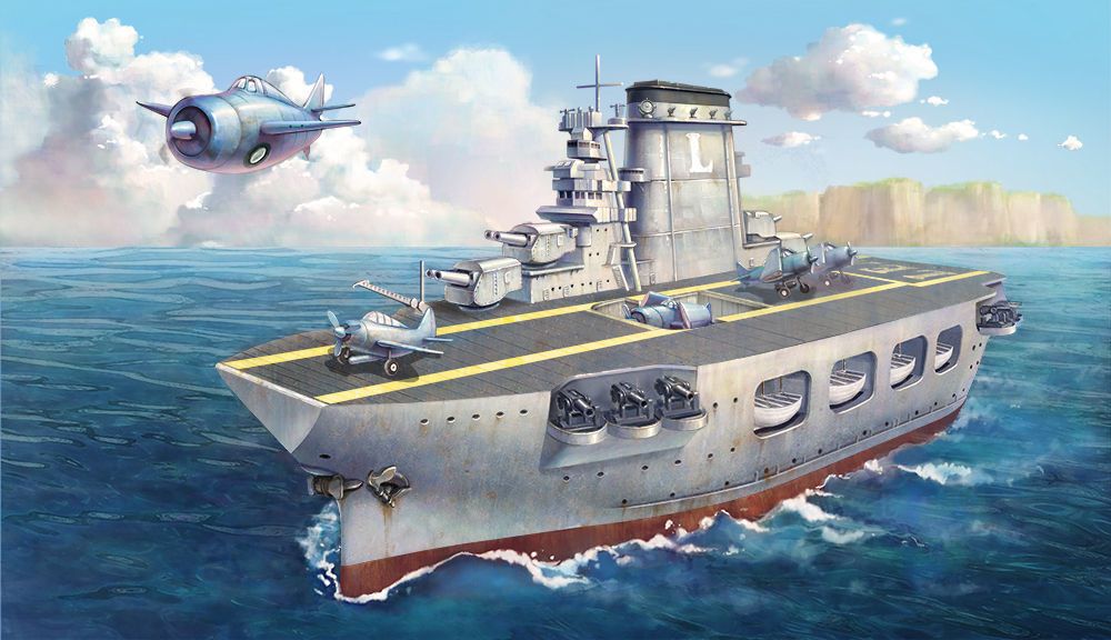 MENG-Model WB-001 - Warship Builder- Lexington | Modellbau