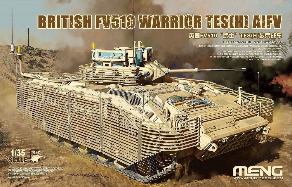 MENG-Model SS-017 - 1:35 British FV510 Warrior TES(H) AIFV | Modellbau