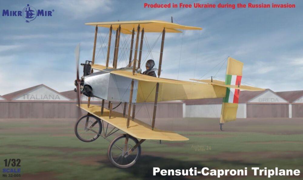 Micro Mir AMP MM32-005 - Pensuti Caproni triplane | Modellbau