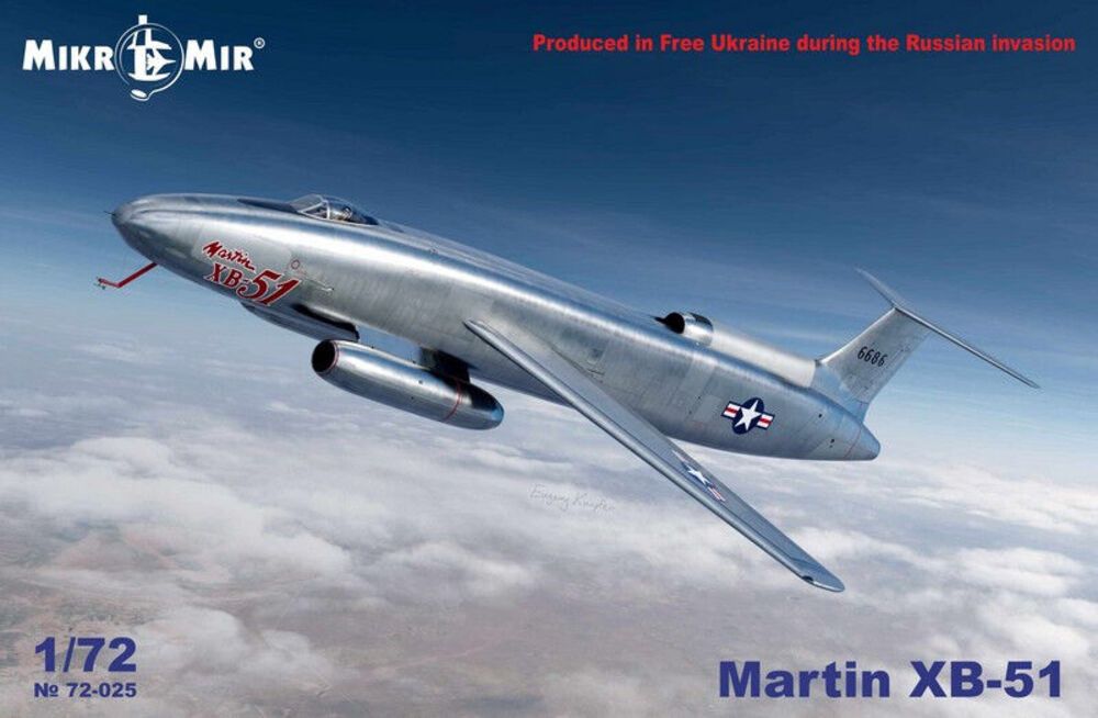Micro Mir AMP MM72-025 - 1:72 Martin XB-51 | Modellbau
