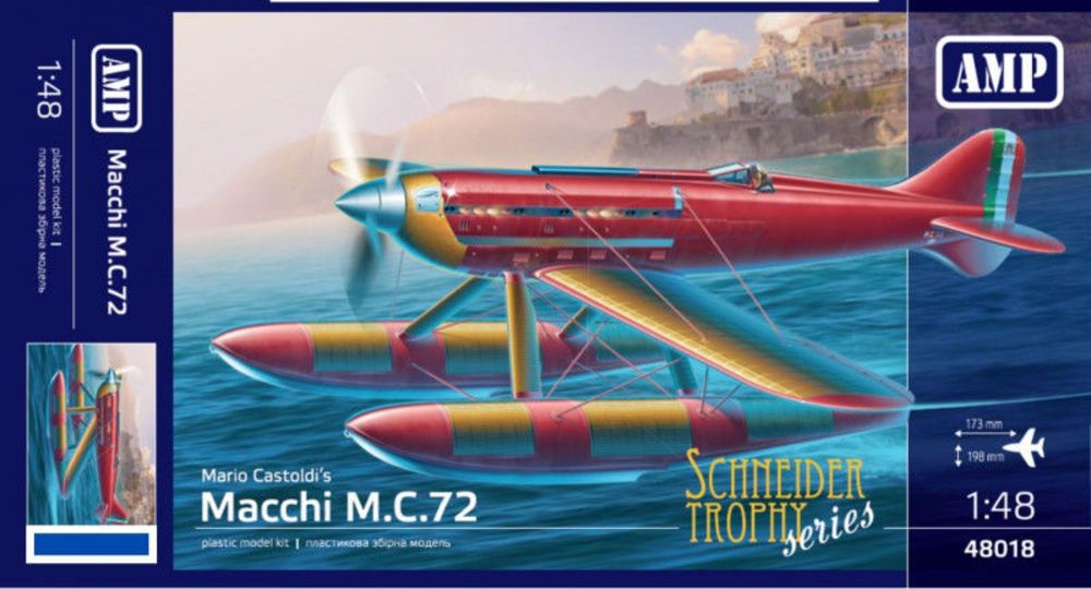 Micro Mir AMP AMP48018 - 1:48 Macchi-Castoldi M.C.72 | Modellbau