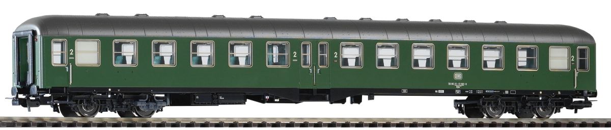Piko H0 (1:87) 59680 - Mitteleinstiegswagen 2. Klasse Bym DB IV | Modellbahn | Modelleisenbahn