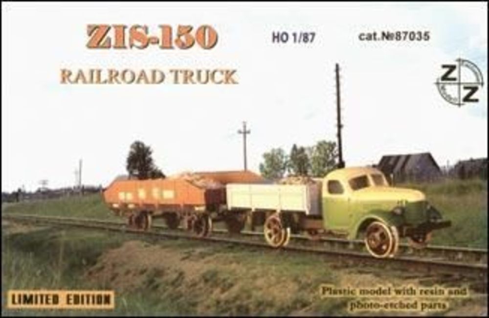 ZZ Modell ZZ87035 - 1:87 ZiS-150 Soviet railroad truck | Modellbau