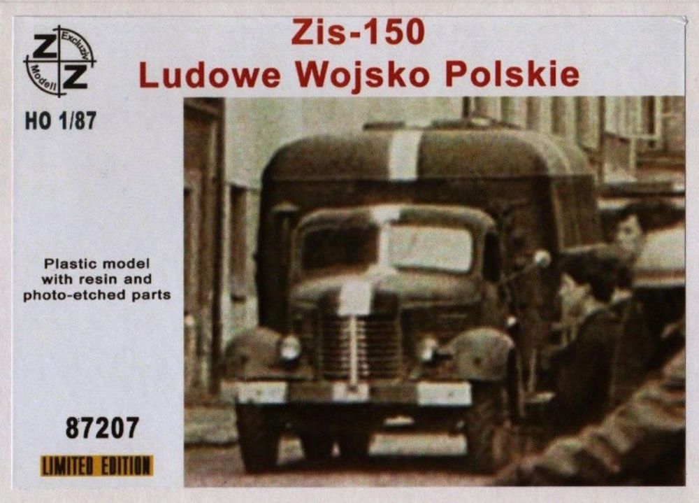 ZZ Modell ZZ87207 - 1:87 Zis-150 Polish People's Army (Ludowe Wojsko Polskie) | Modellbau