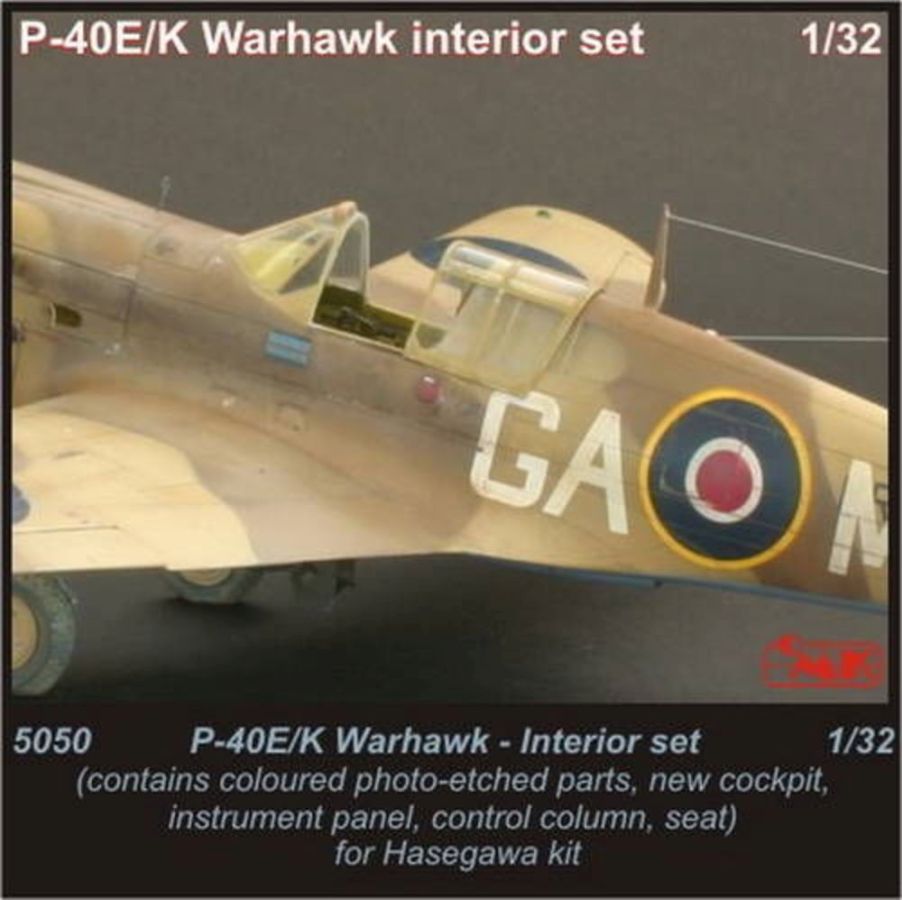 CMK 129-5050 - 1:32 P-40E/K Warhawk Interior set | Modellbau
