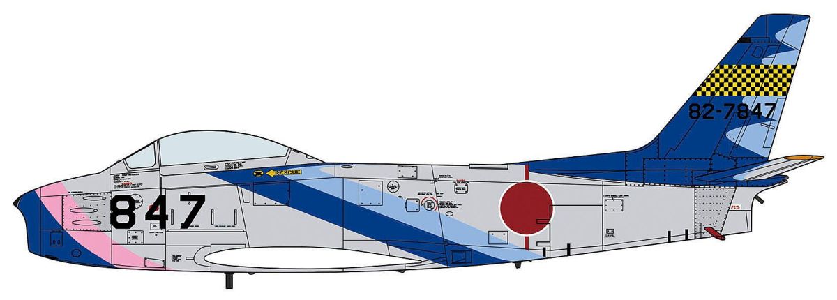 Hasegawa 607526 - 1/48 F-86F-40 Sabre, Blue Impulse | Modellbau