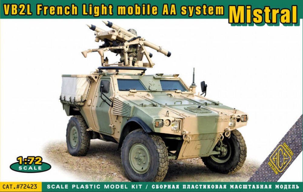ACE ACE72423 - 1:72 Mistral VB2L French light mobile AA system (long chassie) | Modellbau