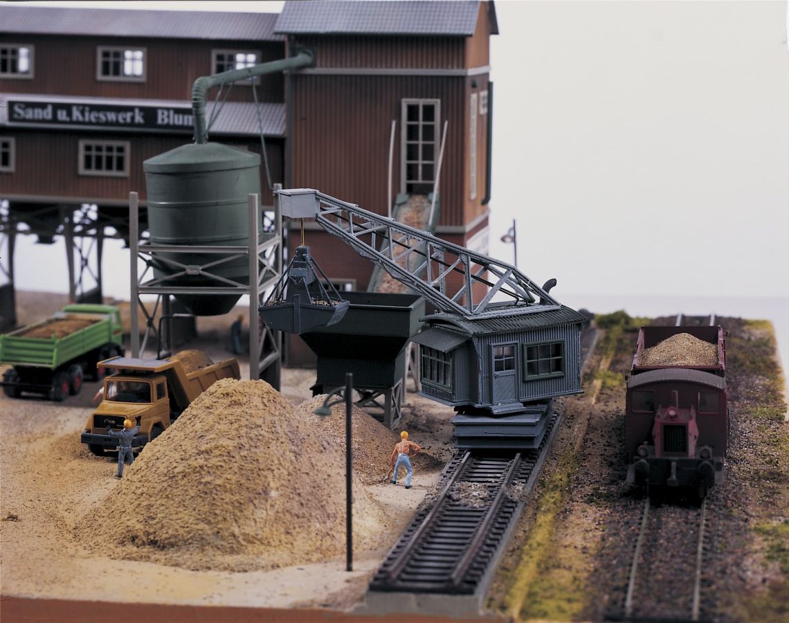 Piko H0 (1:87) 61126 - Entladekran Sandwerk E.Blum Modellbahn