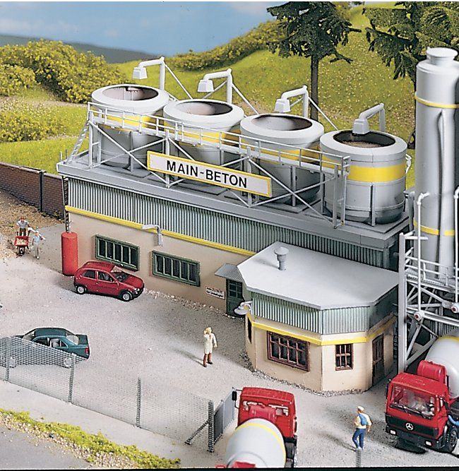 Piko H0 (1:87) 61130 - Main-Beton, Mischanlage | Modellbahn | Modelleisenbahn