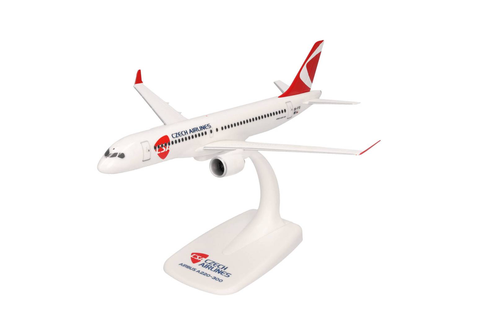 Herpa 614733 - CSA Czech Airlines Airbus A220-300 | Modellbahn | Modelleisenbahn