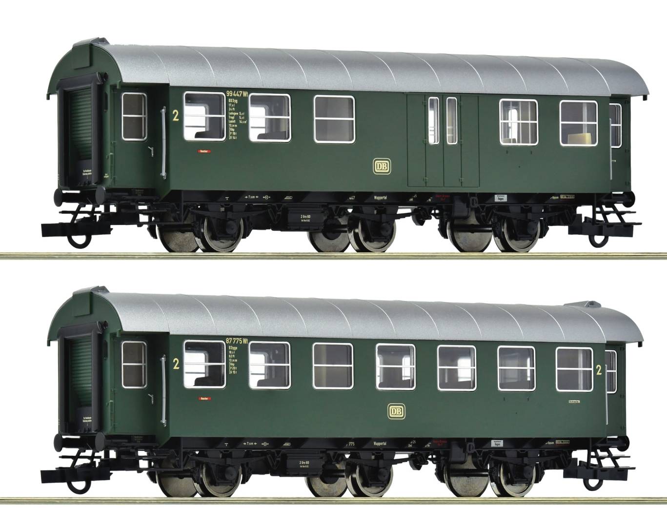 Roco H0 (1:87) 6200124 - 2-tlg. Set 2: Umbauwagen, DB | Modellbahn | Modelleisenbahn