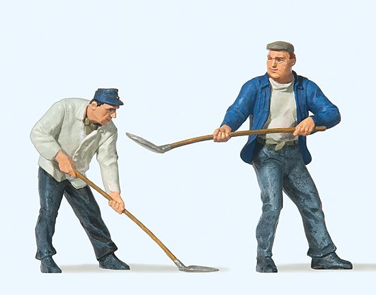 Preiser 1 (1:32) 63062 - 1:32 Bauarbeiter | Modellbahn | Modelleisenbahn