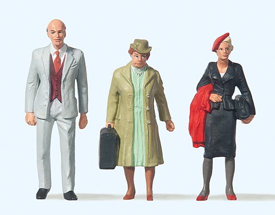 Preiser 1 (1:32) 63067 - 1:32 Reisende 3 Fig. | Modellbahn | Modelleisenbahn