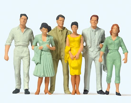 Preiser 1 (1:32) 63203 - Passanten | Modellbahn | Modelleisenbahn