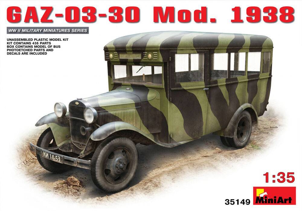 MiniArt 35149 - GAZ-03-30 Mod. 1938 | Modellbau
