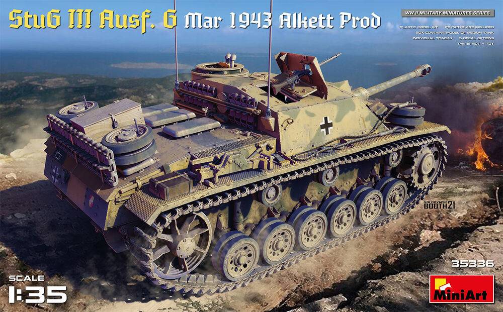 MiniArt 35336 - StuG III Ausf. G Mar 1943 Alkett Prod | Modellbau
