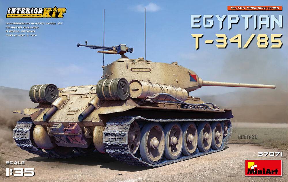 MiniArt 37071 - Egyptian T-34-85. Interior Kit | Modellbau