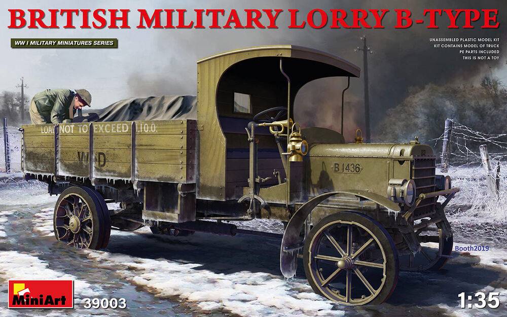 MiniArt 39003 - British Military Lorry B-Type | Modellbau