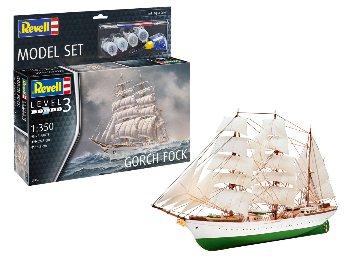 Revell 65432 - Model Set Gorch Fock | Modellbau