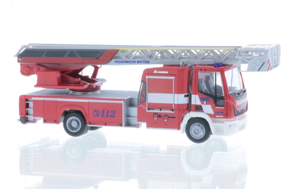 Rietze H0 (1:87) 68494 - Magirus DLK `18 FW Witten, 1:87 | Modellbahn | Modelleisenbahn