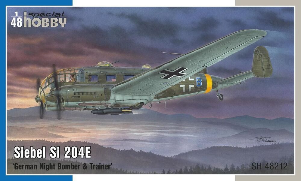 Special Hobby 100-SH48212 - 1:48 Siebel Si 204E German Night Bomber & Trainer | Modellbau
