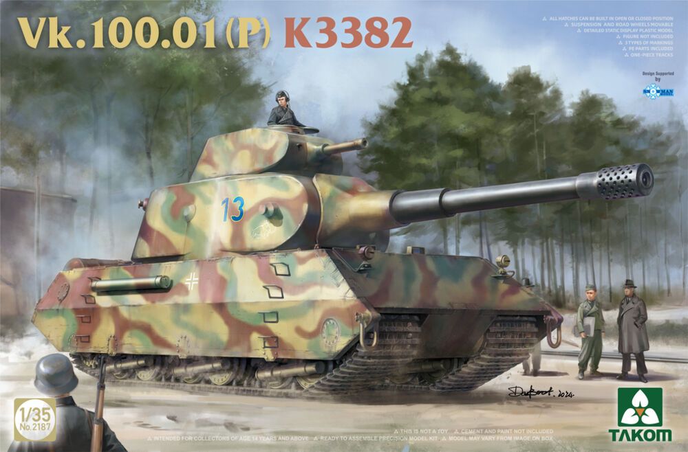 Takom TAK2187 - Vk.100.01 k3382 | Modellbau
