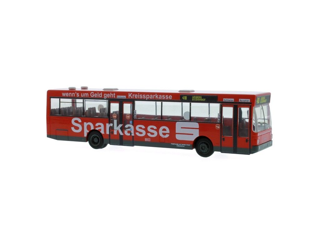 Rietze H0 (1:87) 72128 - MAN SL 202 Kreiswerke Heinsberg - Sparkasse, 1:87 | Modellbahn | Modelleisenbahn