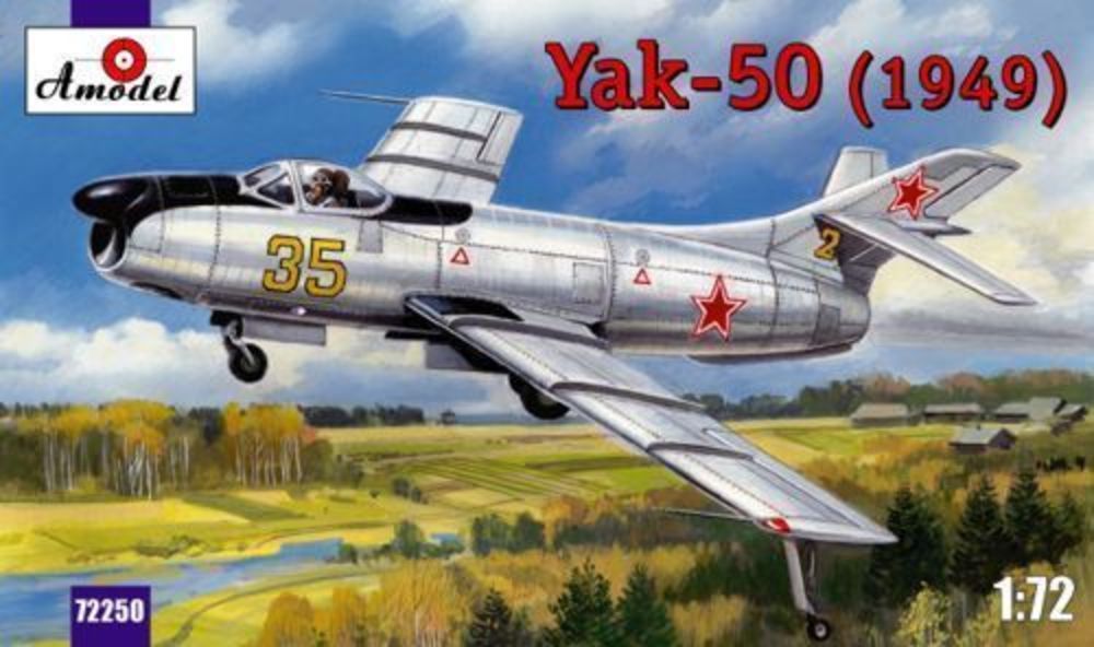 Amodel AMo72250 - 1:72 Yakovlev Yak-50 (1949) | Modellbau