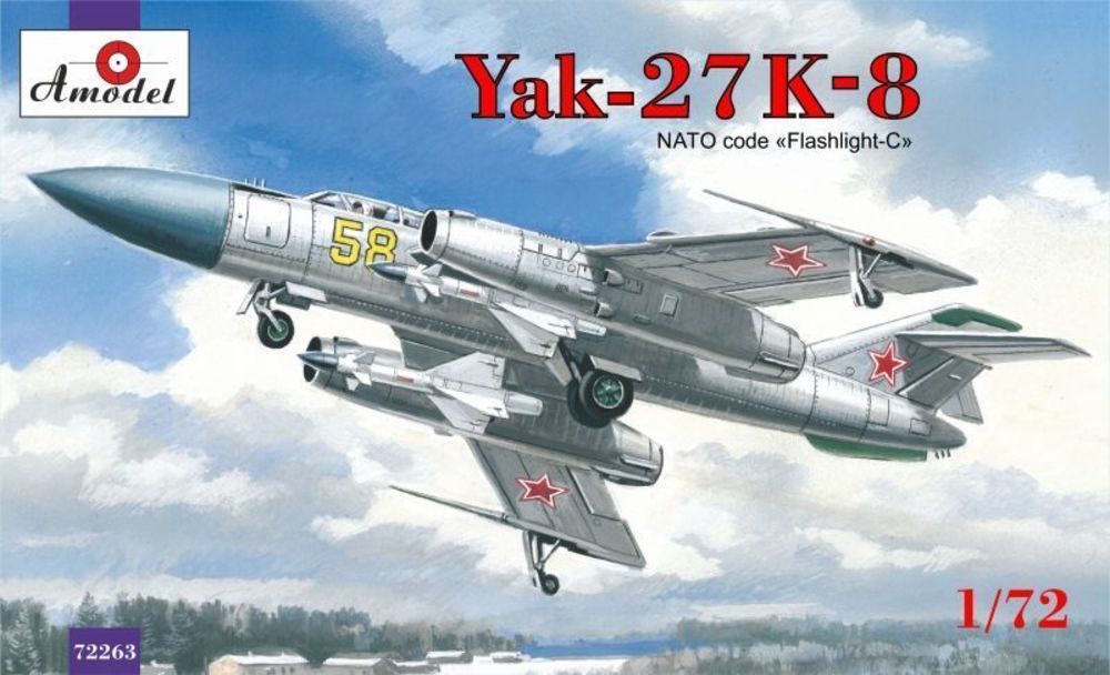 Amodel AMO72263 - 1:72 Yakovlev Yak-27K-8 interceptor | Modellbau