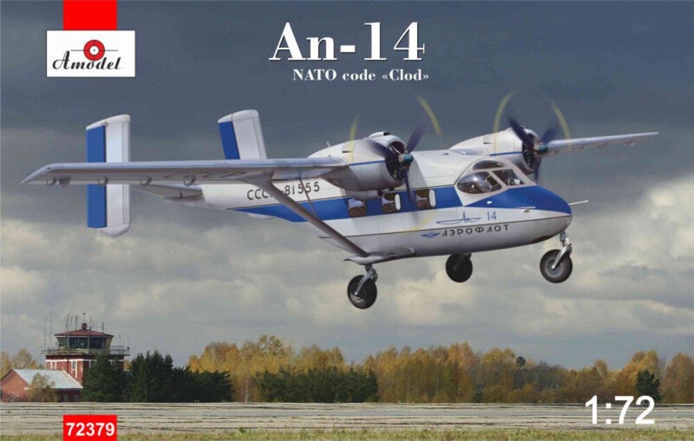 Amodel AMO72379 - 1:72 Antonov An-14 NATO code Clod kit 2 | Modellbau