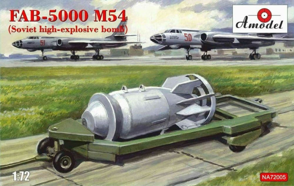 Amodel AMO-NA72005 - 1:72 FAB-5000 M54 (Soviet high-explosive bomb) | Modellbau