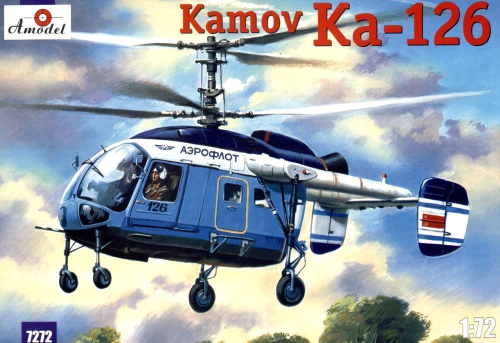 Amodel AMO7272 - 1:72 Kamov Ka-126 Soviet light helicopter | Modellbau