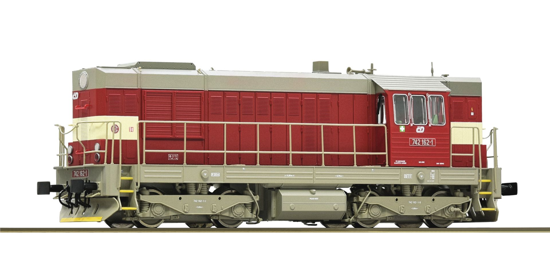 Roco H0 (1:87) 7310014 - Diesellokomotive 742 162-1, CD | Modellbahn | Modelleisenbahn