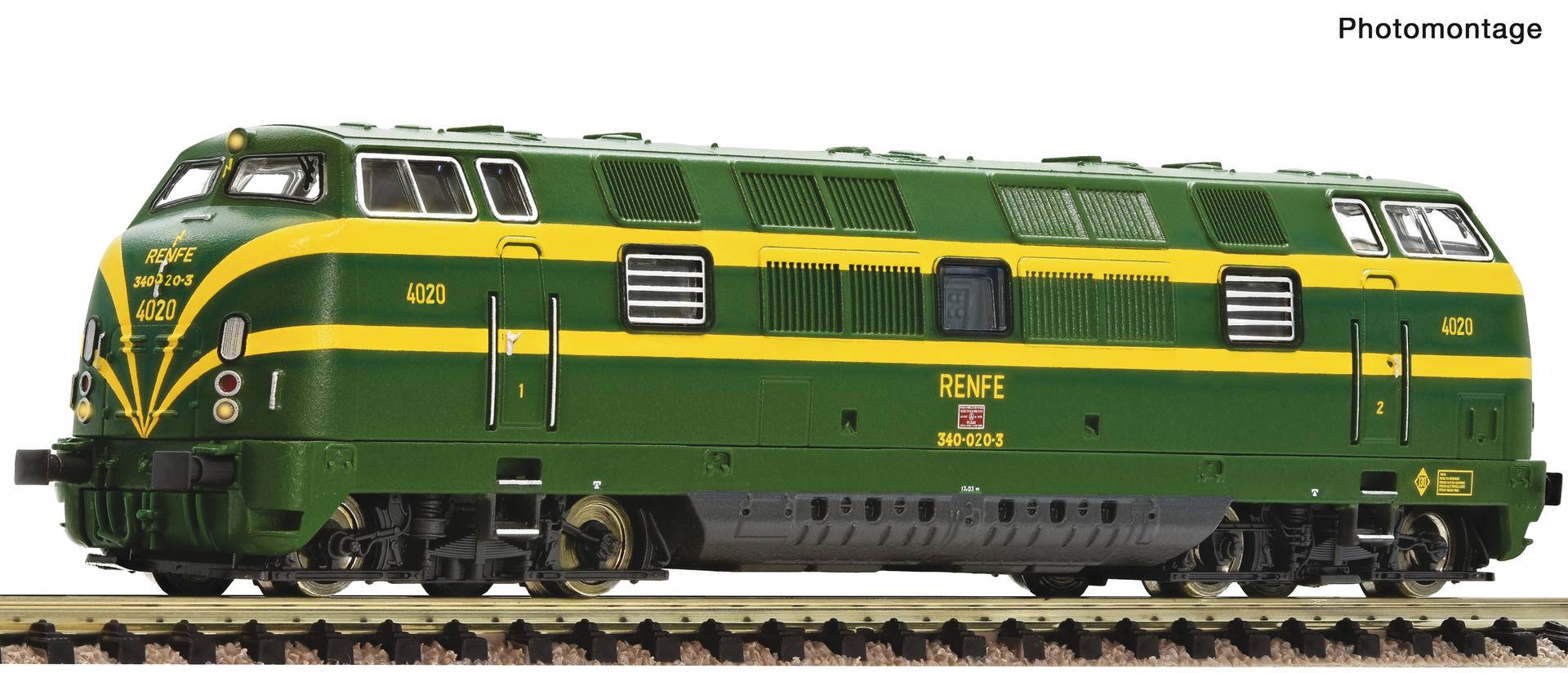 Fleischmann N 7360026 - Diesellokomotive 340-020-3, RENFE | Modellbahn | Modelleisenbahn