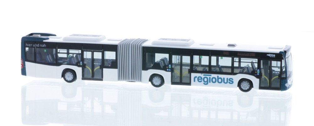Rietze H0 (1:87) 73686 - Mercedes-Benz Citaro G ́15 regiobus Hannover, 1:87 | Modellbahn | Modelleisenbahn