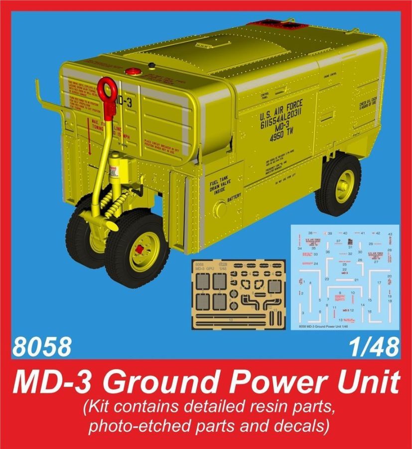 CMK 129-8058 - MD-3 Ground Power Unit in 1:48 | Modellbau