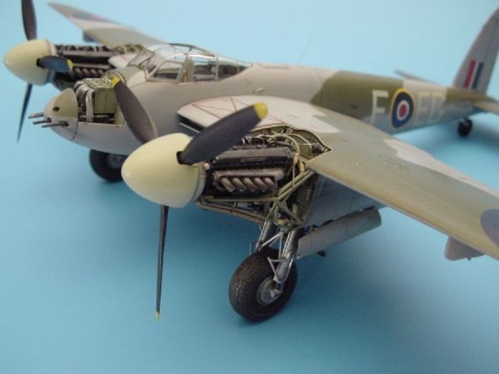 Aires 4200 - 1:48 Mosquito FB Mk.VI Motoren Set | Modellbau