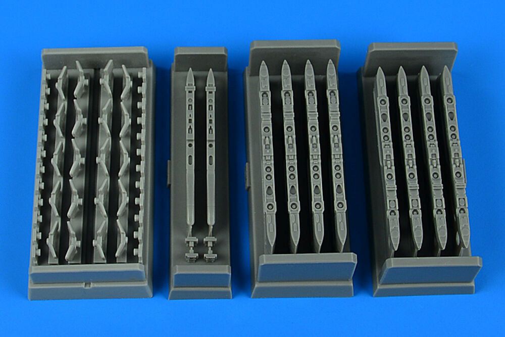 Aires 4901 - 1:48 Su-25 Frogfoot wing pylons - early version | Modellbau