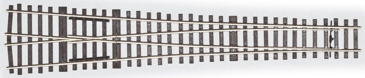 Weinert H0 (1:87) 74409 - Kurze Weiche Y-Form (BS) - basierend auf DKW-Symmetrie | Modellbahn | Modelleisenbahn