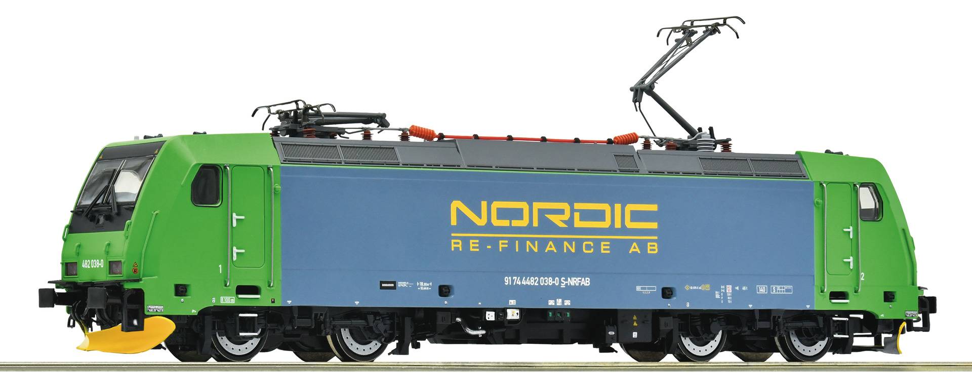 Roco H0 (1:87) 7500167 - Elektrolokomotive 482 038-0, NRFAB | Modellbahn | Modelleisenbahn