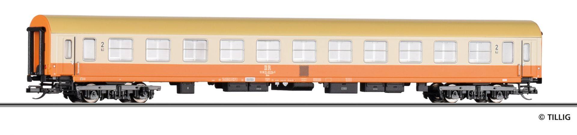 Tillig H0 (1:87) 75004 - Reisezugwagen „Städteexpress“ der DR | Modellbahn | Modelleisenbahn