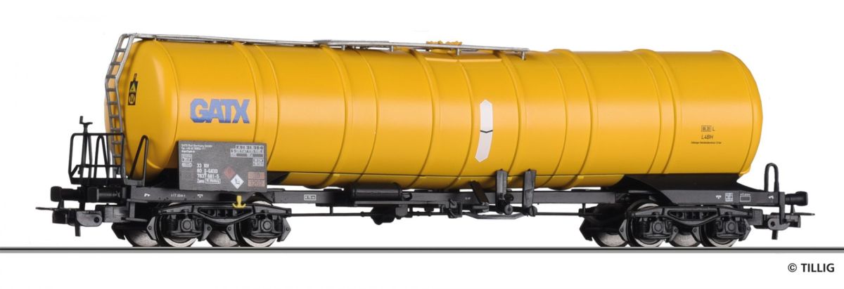 Tillig H0 (1:87) 76799 - Kesselwagen GATX Rail Germany GmbH | Modellbahn | Modelleisenbahn