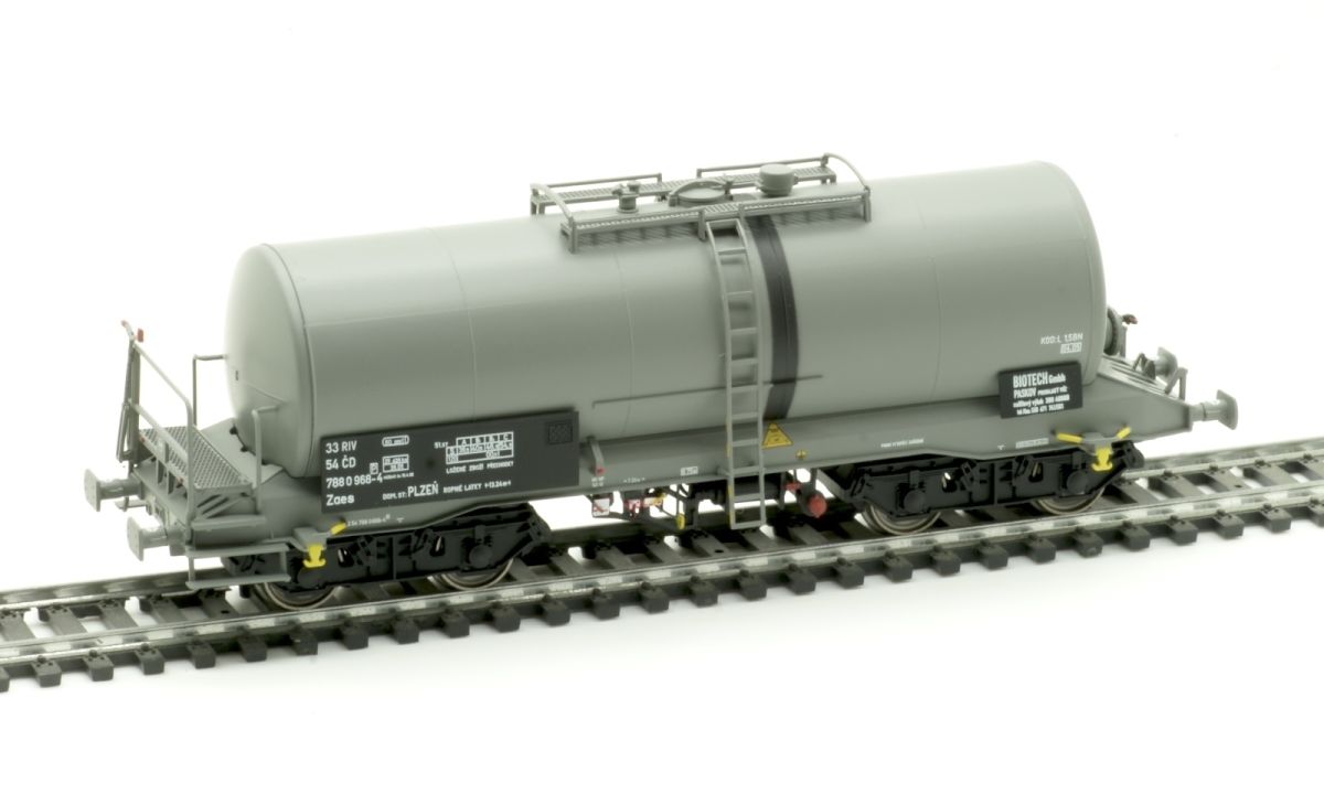 Albert Modell H0 (1:87) 788023 - 0 1 Kesselwagen CD Ep.V, Zaes, grau 1 | Modellbahn | Modelleisenbahn