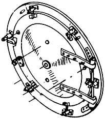 Weinert 8056 - Rauchkammertür für Baureihe 71 | Modellbahn | Modelleisenbahn